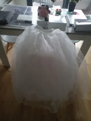 Cancan Aprildress Blanco Talla Única