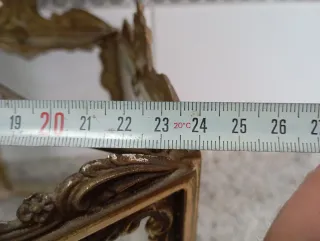 Lámpara de techo de bronce y cristal