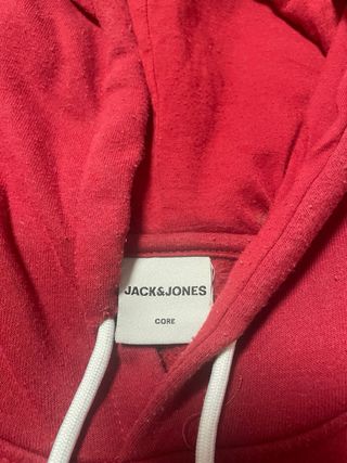 Sudadera Jack & Jones Roja