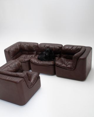 Sofá modular cuero Walter Knol Plus 144