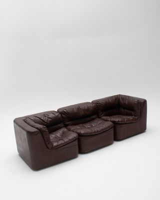 Sofá modular cuero Walter Knol Plus 144