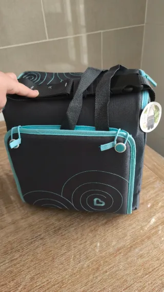 Trona portátil y elevador de asiento.