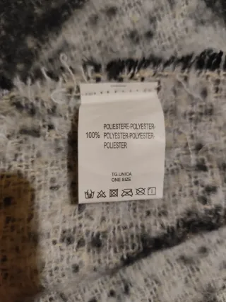 Sciarpone donna double face