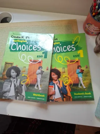 Libro y cuadernillo inglés 1 ESO