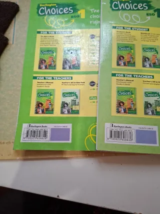Libro y cuadernillo inglés 1 ESO