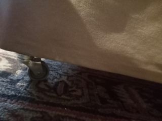 2 puffs Ikea Ektorp con ruedas y almacenaje