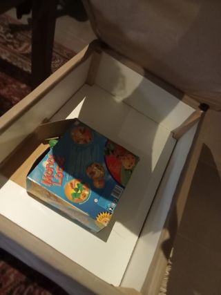 2 puffs Ikea Ektorp con ruedas y almacenaje