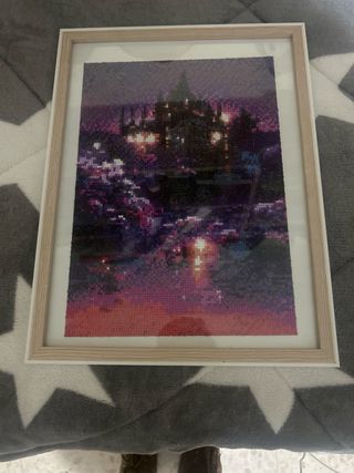 Cuadro Decorativo Lienzo Ciudad Nocturna