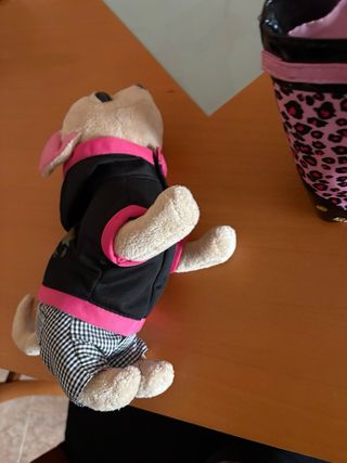 Peluche perro chihuahua con bolso