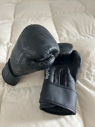 Guantes de Boxeo Buddha 12 OZ Negros