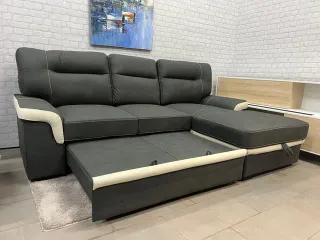 Sofá cama chaise longue con arcón NUEVO