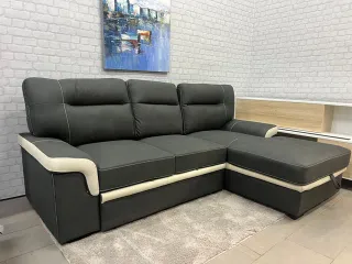 Sofá cama chaise longue con arcón NUEVO