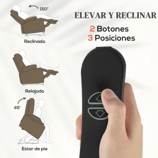 Sillón Relax Eléctrico Levanta Personas