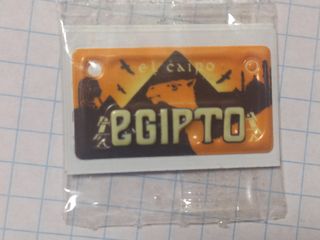 Pegatina Grefusa Egipto El Cairo 2014