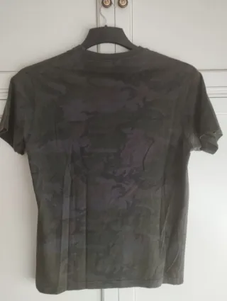 Camiseta Quiksilver Talla XL Camuflaje reversible