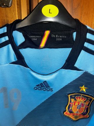 Camiseta España Adidas Euro 2012 Talla L