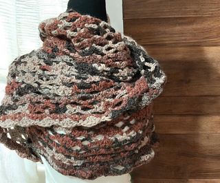 Sciarpa / stola uncinetto donna