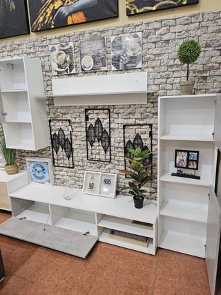 OFERTA DE CONJUNTO DE MUEBLE DE SALON Y TV