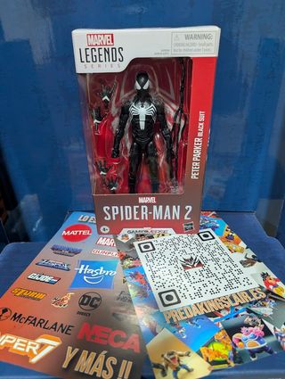 PETER PARKER BLACK SUIT SPIDER-MAN 2 MARVEL LEGEND