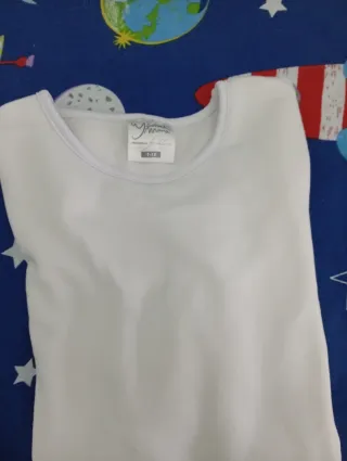 Camisetas térmicas blancas