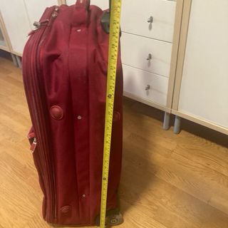 Maleta grande Adolfo Dominguez roja