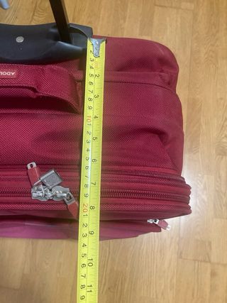 Maleta grande Adolfo Dominguez roja