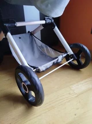 Passeggino per bambole con borsa