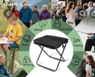 Silla plegable portátil