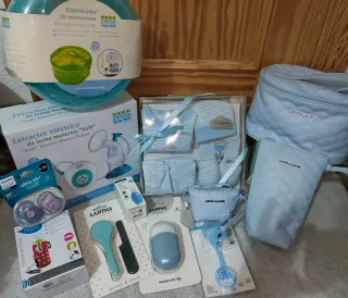 Set Nacimiento Bebé Azul 1