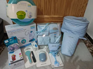 Set Nacimiento Bebé Azul 1