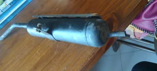 Marmitta per piaggio Si Mix con griglia cromata