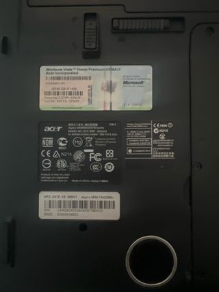 Portátil Acer Beige