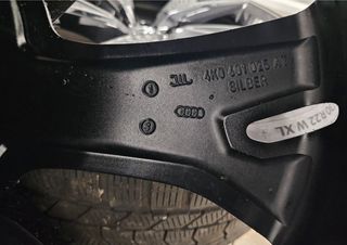 Llantas Audi RS6 22” Negro Brillante