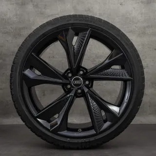 Llantas Audi RS6 22” Negro Brillante