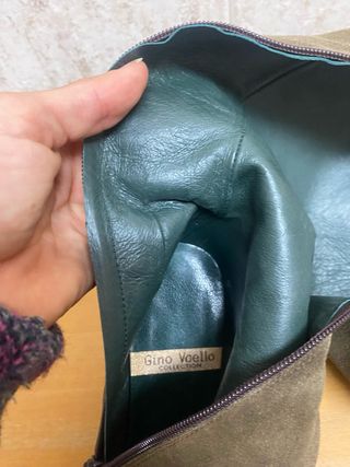 Botas de tacón piel T.36