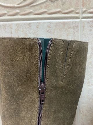 Botas de tacón piel T.36