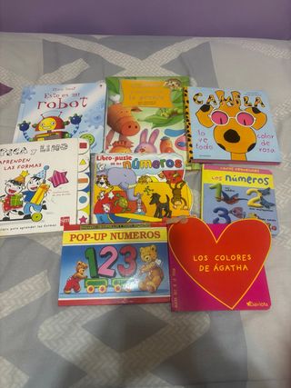 Libros infantiles solapas cartón