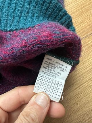 Cardigan Vintage Lana Colletto Organza