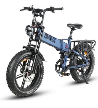 Bicicleta Eléctrica Fat Blue