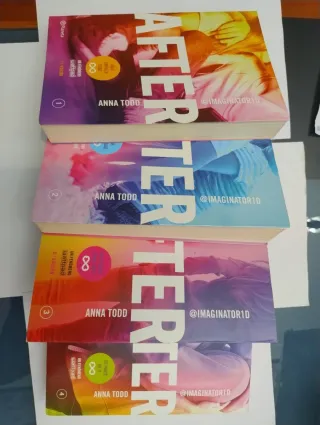 Saga After. Anna Tood. 4 libros