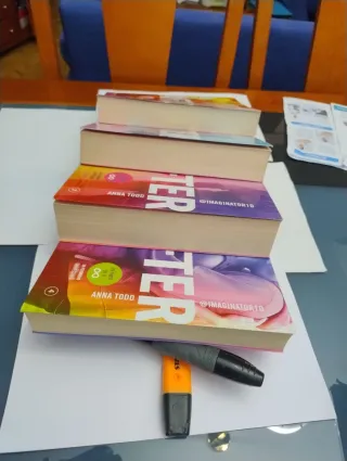 Saga After. Anna Tood. 4 libros