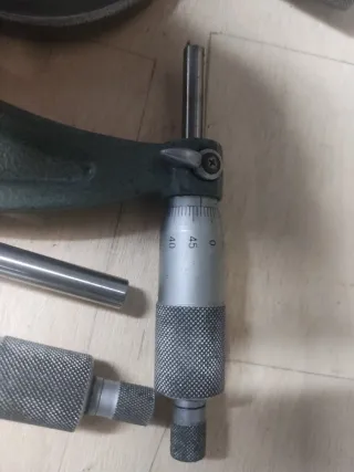 Micrómetros Mitutoyo Antiguos