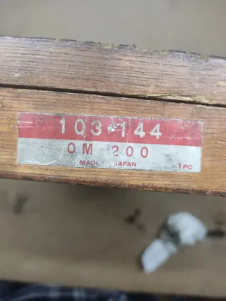 Micrómetros Mitutoyo Antiguos