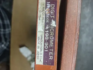 Micrómetros Mitutoyo Antiguos