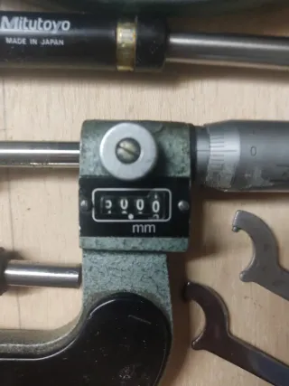 Micrómetros Mitutoyo Antiguos