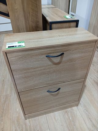 Zapatero madera y metal