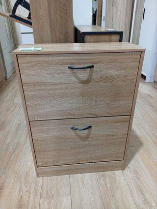 Zapatero madera y metal