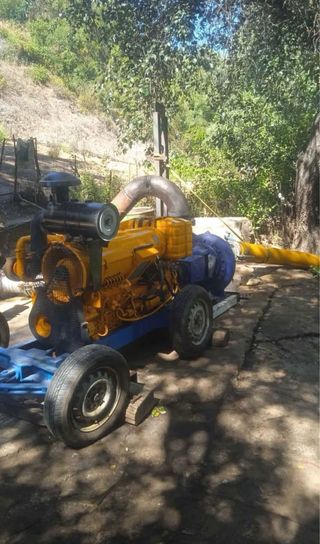 EQUIPO DE RIEGO COMPLETO MOTOR DE 140CV