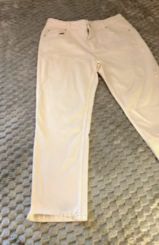 Encuentro Jeans Beige Rectos Retro 2000 Talla L