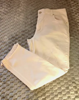 Encuentro Jeans Beige Rectos Retro 2000 Talla L